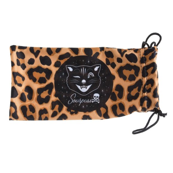 Sourpuss Cat Eye Retro Sunglasses Vixen Red - Picture 5 of 6